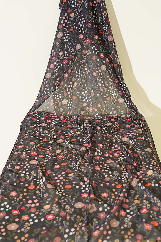 3-Piece Botanical Pattern Soft Shawl Set