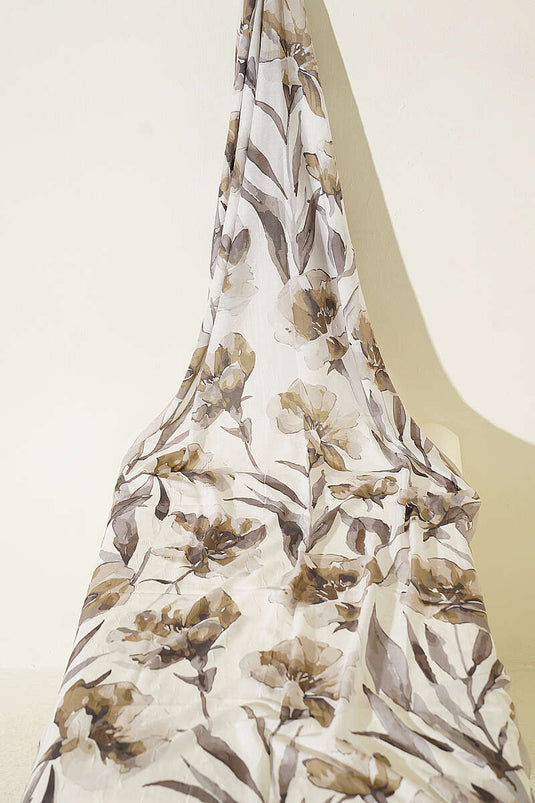 Ensemble De 3 Écharpes En Bambou À Grandes Fleurs