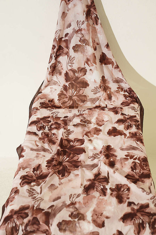Ensemble De 3 Foulards En Bambou À Motifs Floraux Et Détails