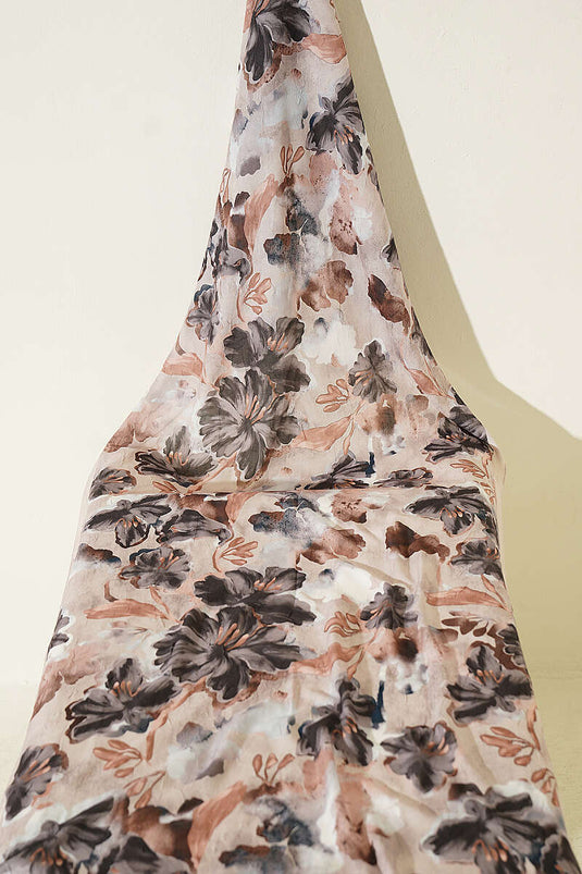 Ensemble De 3 Foulards En Bambou À Motifs Floraux Et Détails