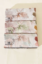 Ensemble De 3 Foulards Doux À Motifs Floraux