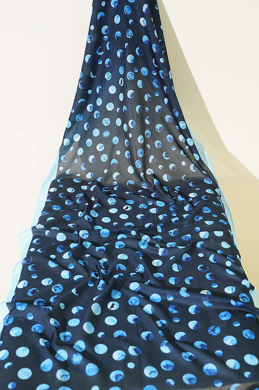 Ensemble de 3 foulards à pois dégradés assortis