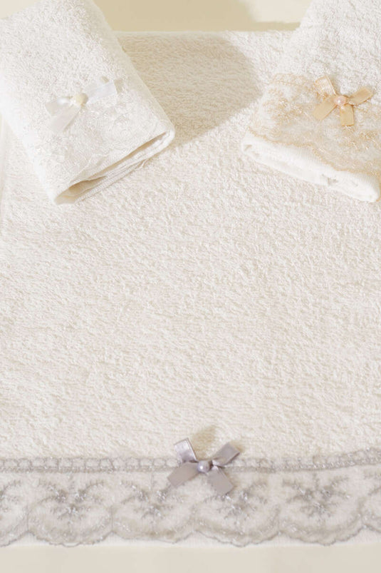 3-Piece Bow Tie Kitchen Towel Box Assortment 2