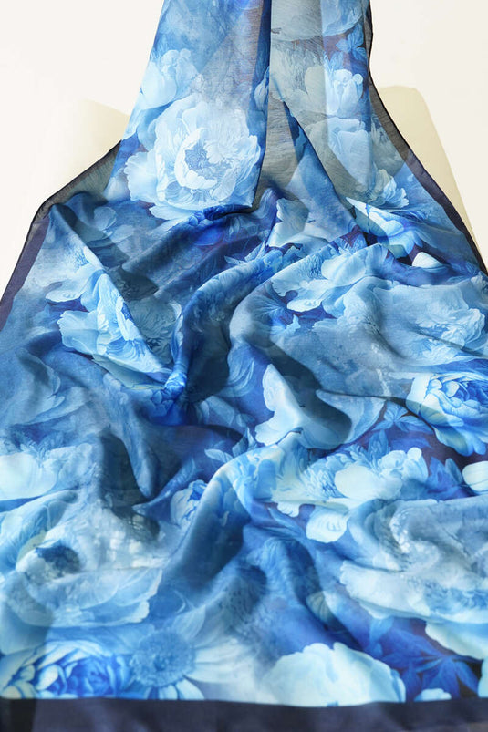 3'lü Gül Desenli Soft Şal Seti Asorti 1