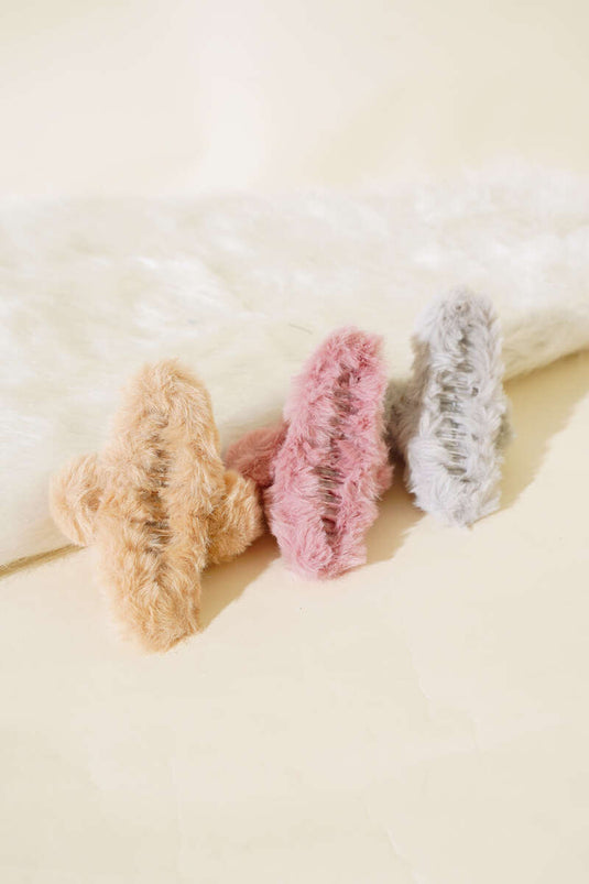 Assortiment de 3 boucles de verrouillage en peluche 1