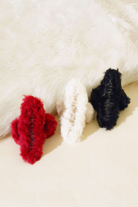 Assortimento di 3 fibbie con chiusura in peluche 2