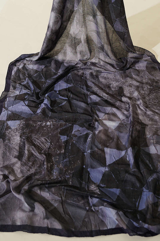 3-Piece Triangle Pattern Bamboo Crinkle Scarf Set Assorted