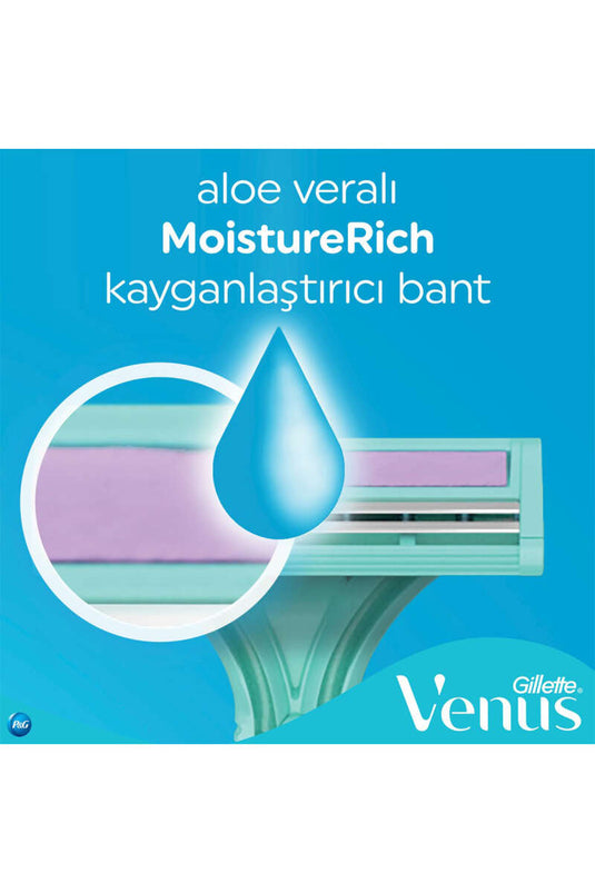 Lot De 4 Rasoirs Gillette Simly Venus À 2 Lames