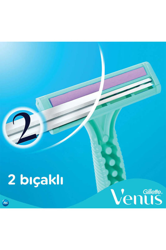 Lot De 4 Rasoirs Gillette Simly Venus À 2 Lames