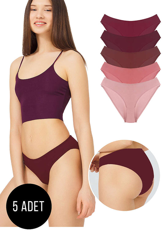 5'li Basic Bikini Külot Renkli 2