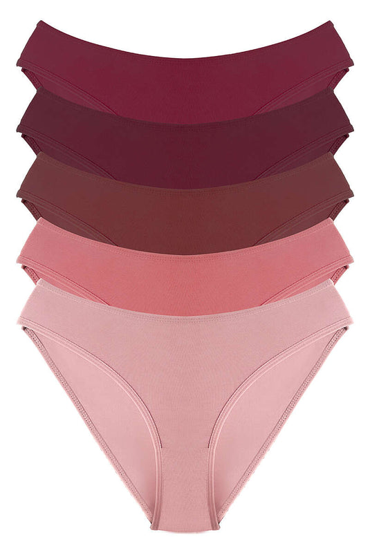 5'li Basic Bikini Külot Renkli 2