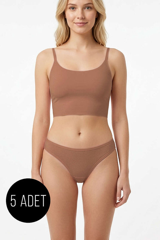 5'li Bikini Külot - Renkli 1