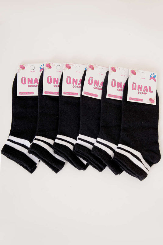 Assortiment de chaussettes chaussons femme 6 pièces 2