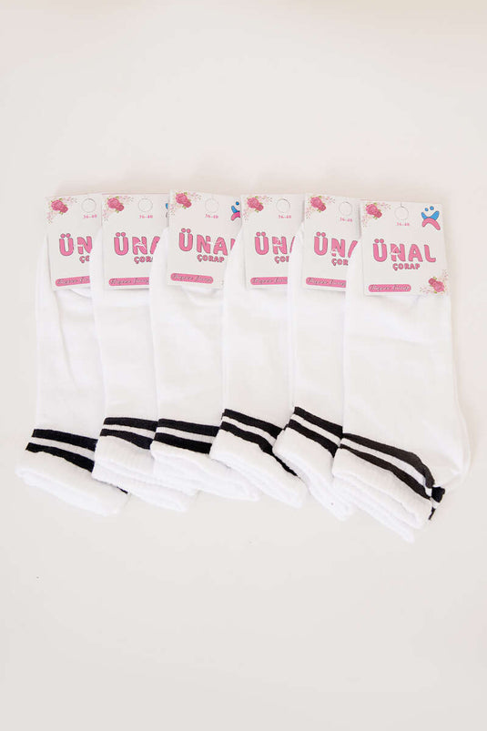 Assortiment de chaussettes chaussons femme 6 pièces 3