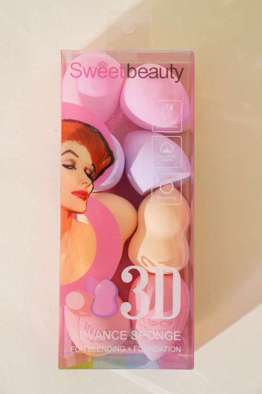 Assortiment de 8 éponges à maquillage 1