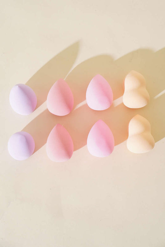 Assortiment de 8 éponges à maquillage 1