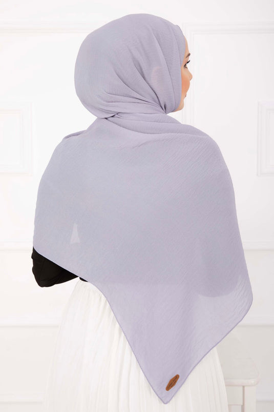 Aerobin Jazz Shawl Light Gray
