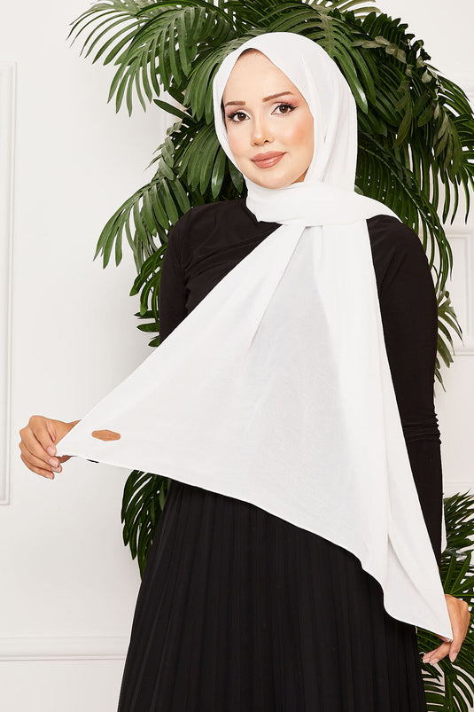 Aerobin Jazz Schal Ecru