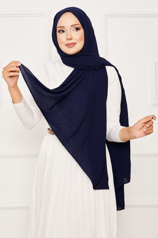 Aerobin Jazz Schal Marineblau