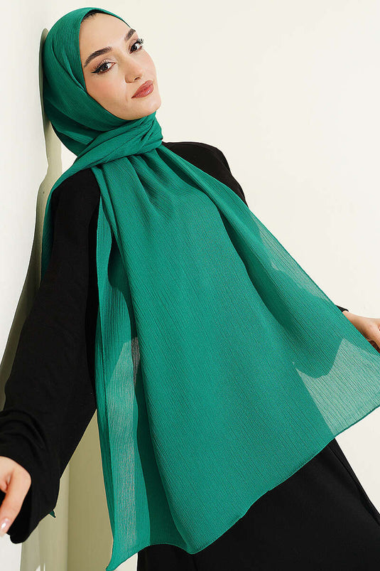 Foulard Écorce d'Arbre Vert