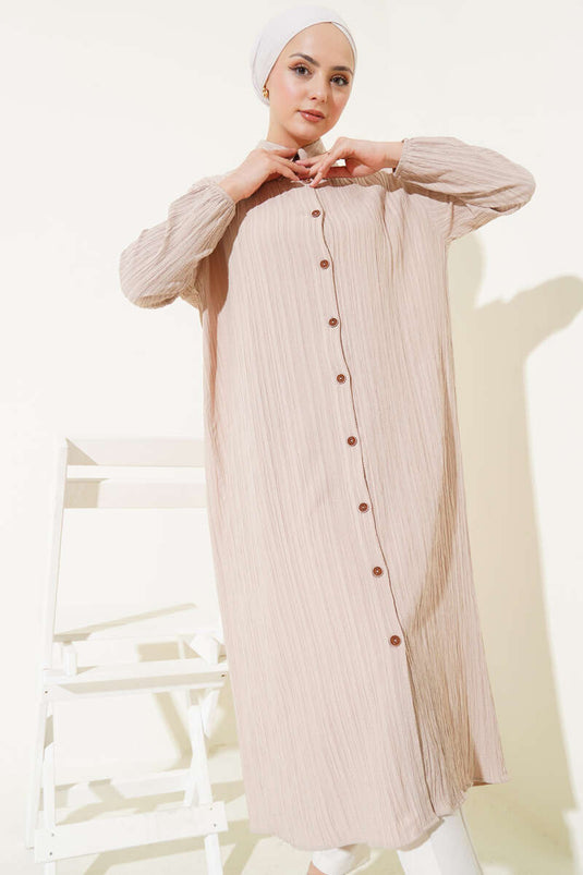 Tree Bark Longshirt Beige