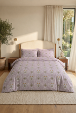 Ensemble De Linge De Lit Double Alessa Lilas