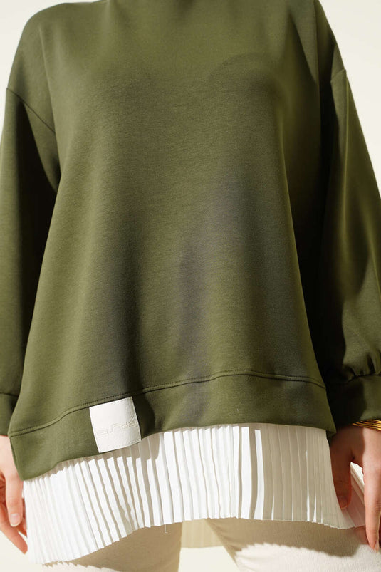 Alt Piliseli Loyşa Tunika Khaki