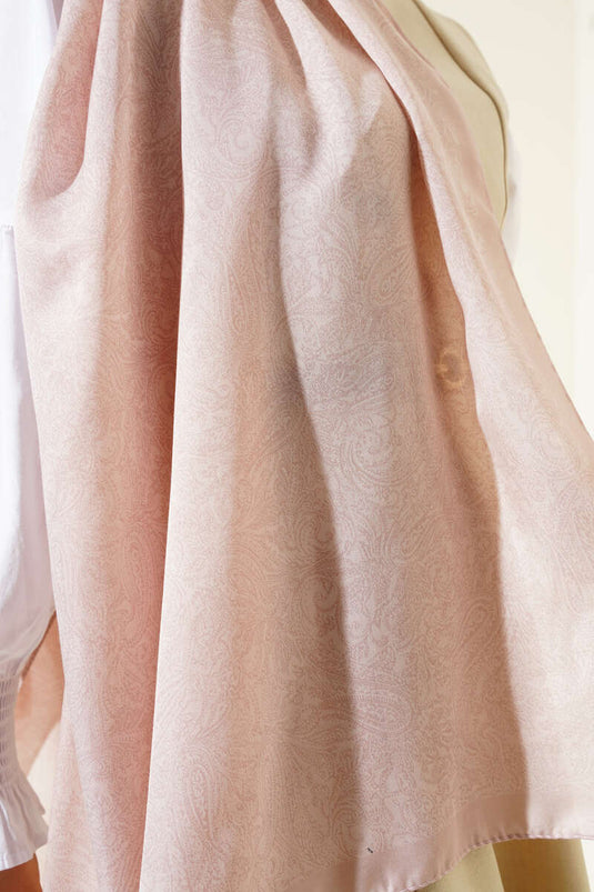 Anatolia Ethnic Pattern Shawl Powder