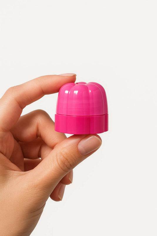 Lipgloss met applicator, fuchsia