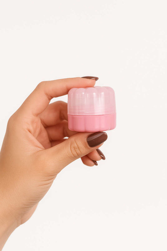 Roze lipgloss met applicator