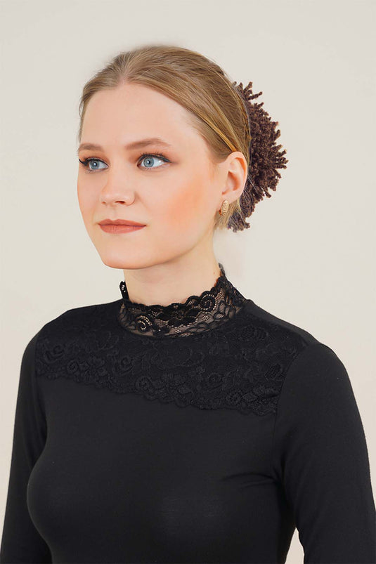 Tangle Brown Hairpin