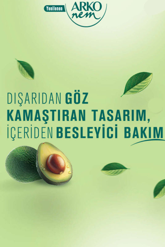 Arko Moisturizing Nourishing Avocado Care Cream 250 ml