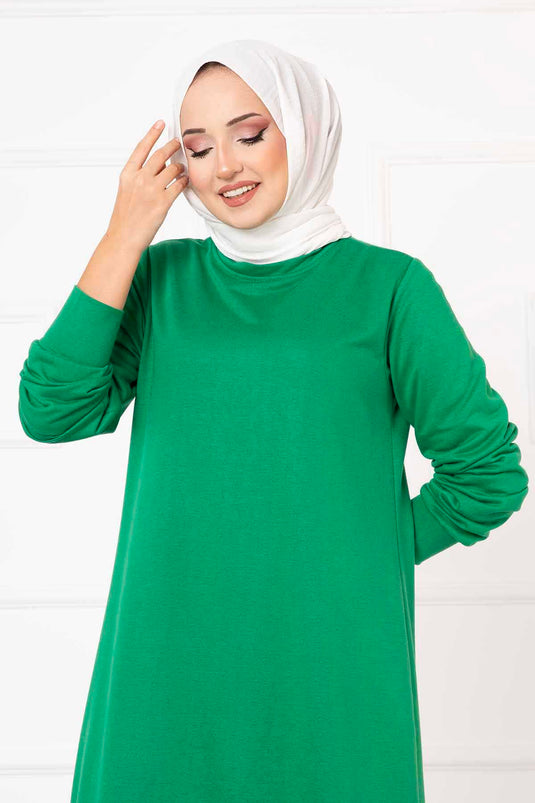 Arm Detailed Double Tunic Set Benetton