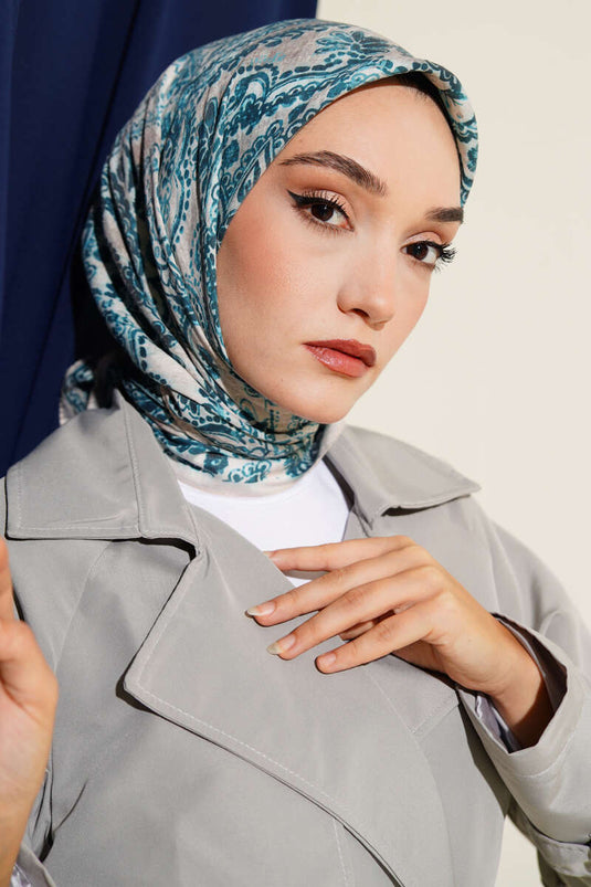 Sciarpa autentica fantasia Arya Beige