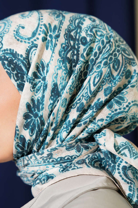 Sciarpa autentica fantasia Arya Beige