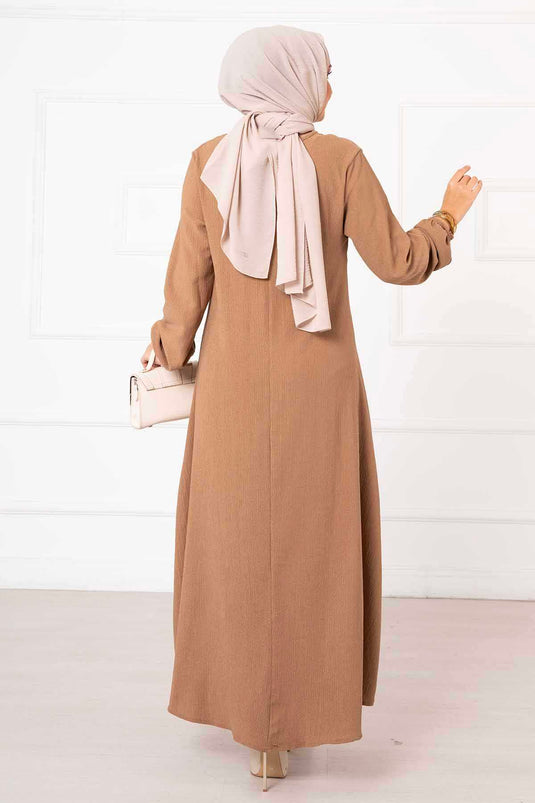 Asimetrik Tunik Camel