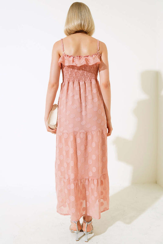 Robe bustier Gipel couleur poudre