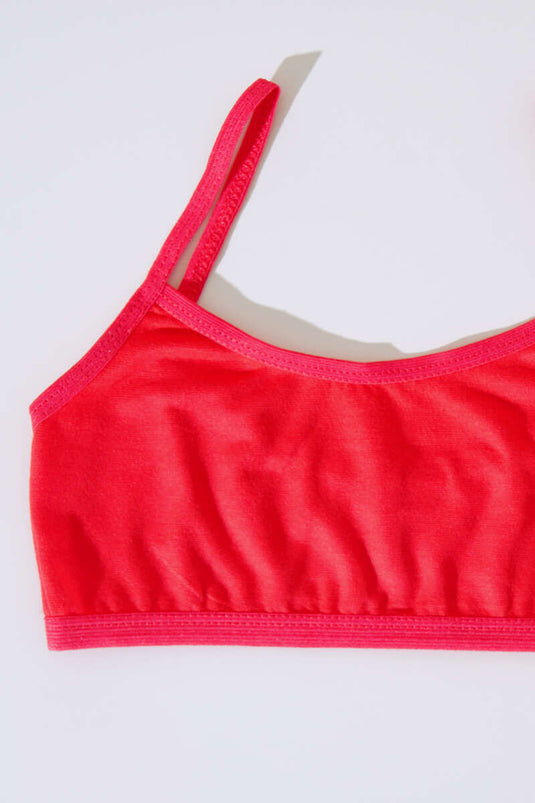 Bustier sans bretelles, motif fleur de grenade