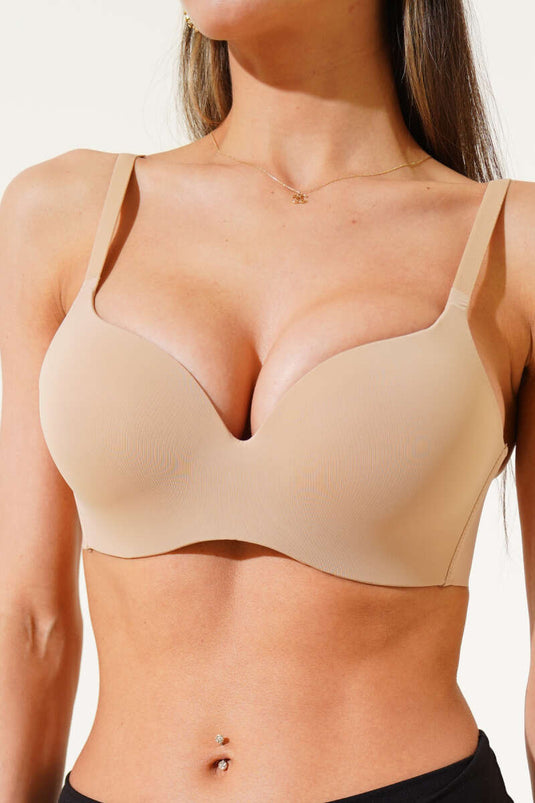 Zero Feel Ziro Gram Bra Ten with Straps