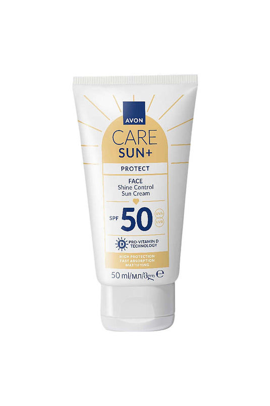 Avon SUN+ Crème Solaire Contrôle de la Brillance SPF50 50 ml PROTECT