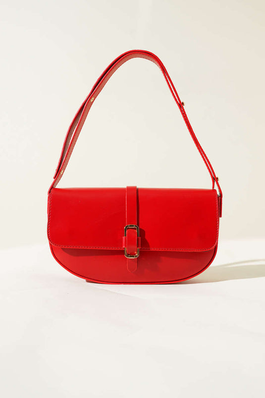 Sac bandoulière réglable rouge