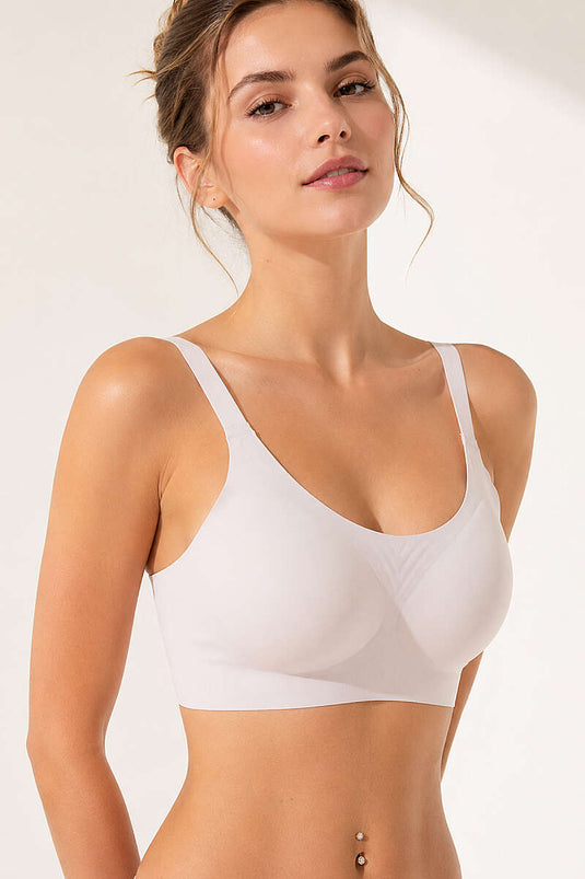 Reggiseno Rosa Con Spalline Regolabili Zero Sensation