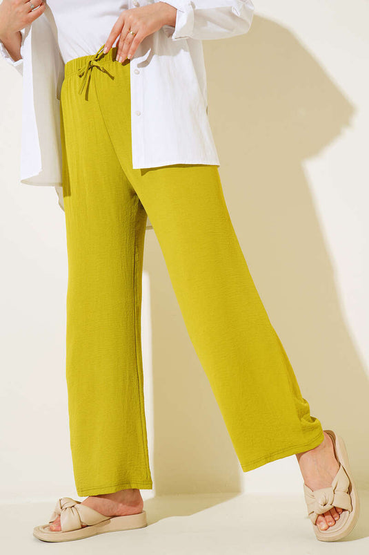 Ayrobin Belted Trousers Pistachio Green