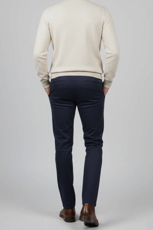 Bağcıklı Jogger Erkek Pantolon Lacivert