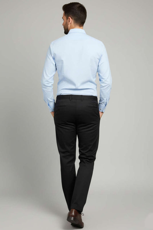 Pantalon de jogging à cordon pour homme noir