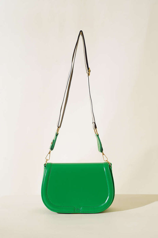 Green Baguette Bag