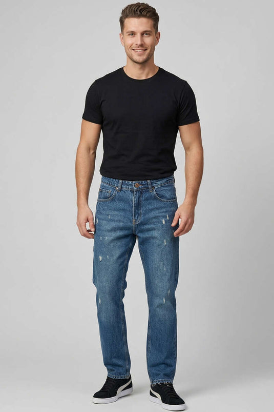 Baggy Cut Men's Pants Coffee Tint