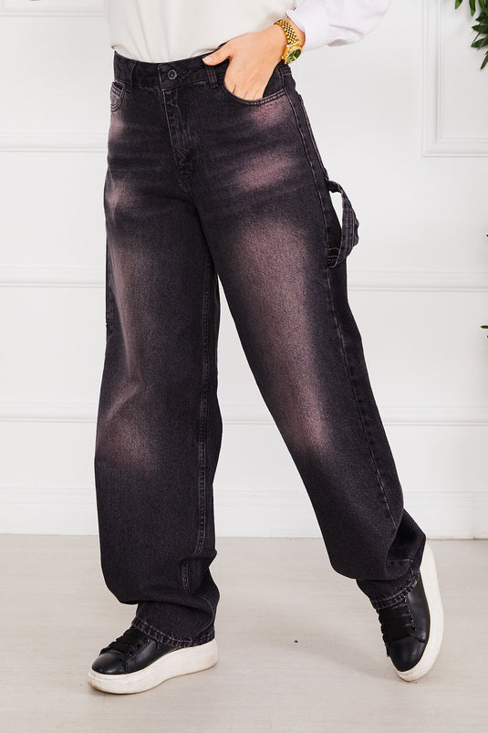 Baggy Cotton Pants Anthracite