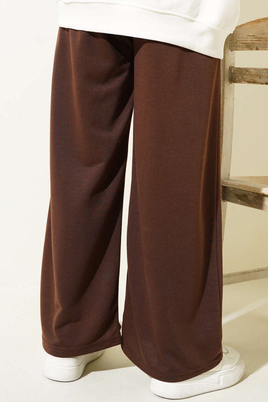 Balance Armored Waist Elastic Pants Brown