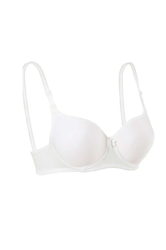 Underwire Plain Bra White
